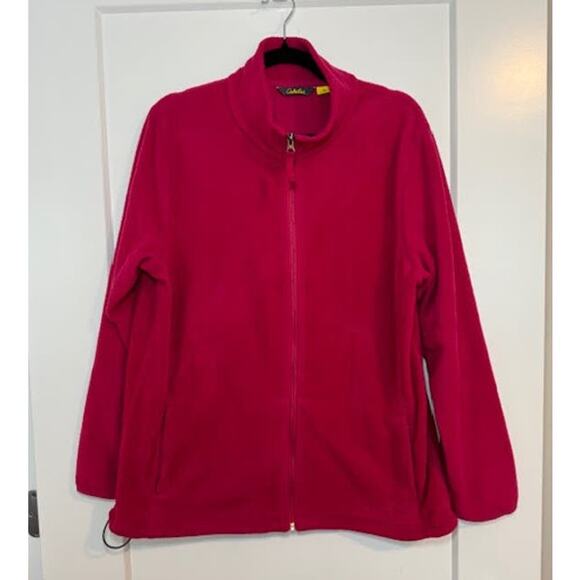 Cabela's Jackets & Blazers - Cabela's Women's XL Fleece Full Zip Jacket Pink